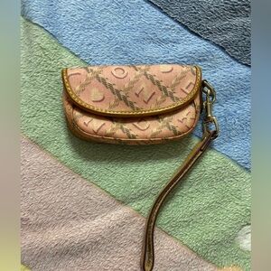 DOONEY & BOURKE Leather Trim Coin Purse